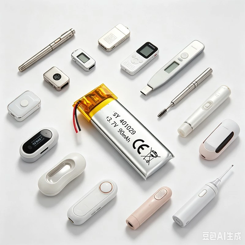 90mah Polymer Lithium Ion Battery factory