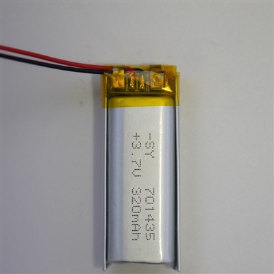 3.7V 320mah 리튬 폴리머 배터리